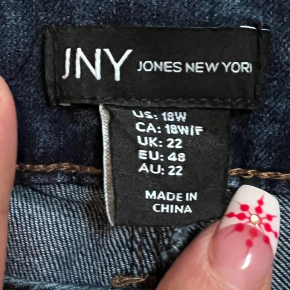 Jones New York High Waist Skinny Jeans - Picture 6 of 8